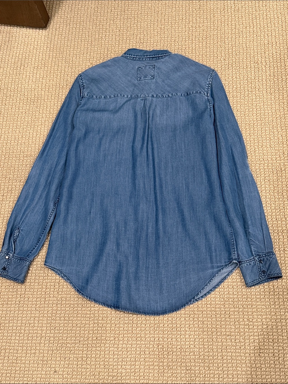 Rails Denim Button-Up Shirt in Blue - Picture 4 of 4